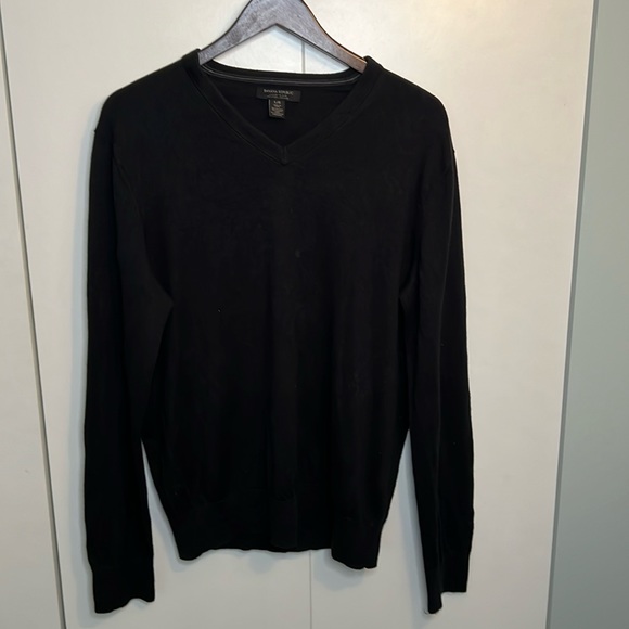 Men's Banana Republic V-neck Sweater - Black - Large - Picture 1 of 6